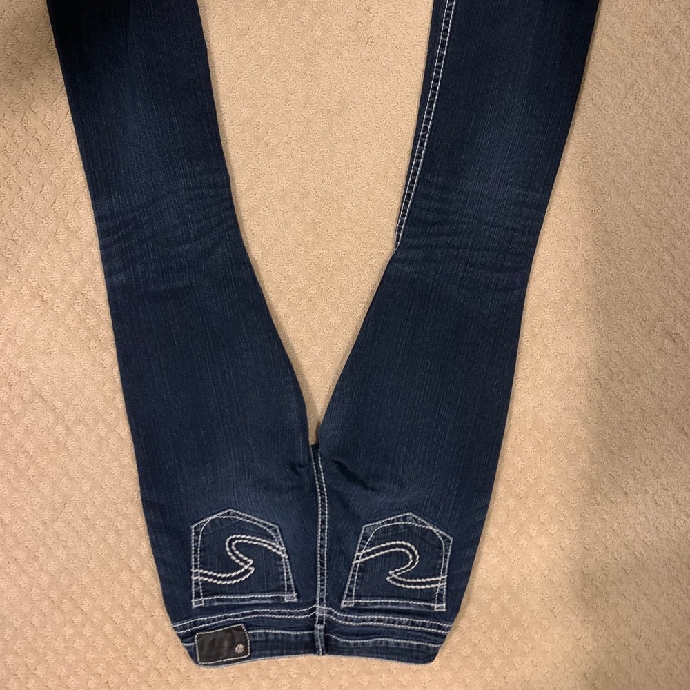 Silver jeans